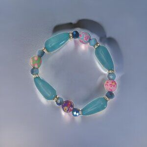 Utterly Beautiful Handcrafted Stretch Bracelet Designed In India